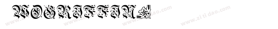 Twogriffin字体转换
