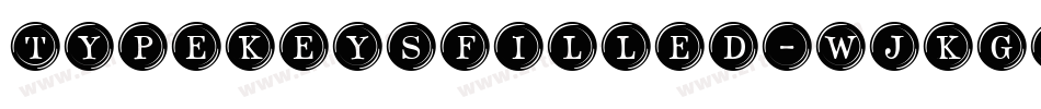 TypeKeysFilled-WJKG字体转换