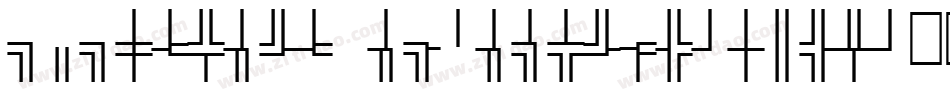 7X7PixelizedRegular-35wp字体转换