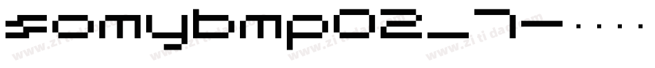somybmp02_7字体转换