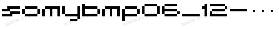somybmp06_12字体转换