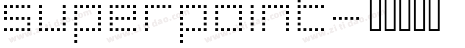 superpoint字体转换