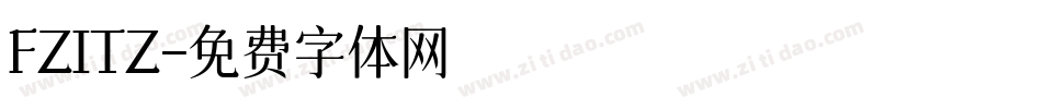 FZITZ字体转换