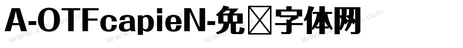 A-OTFcapieN字体转换