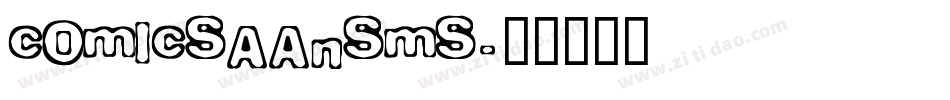 comicsaansms字体转换