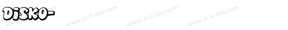 Disko字体转换