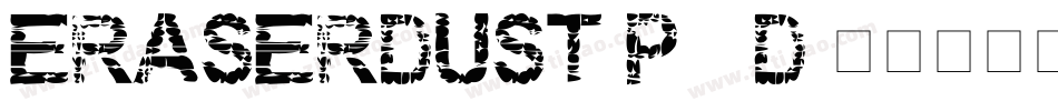 EraserDust-p70d字体转换