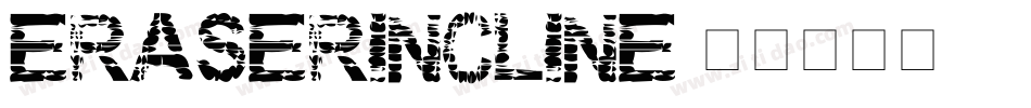 EraserIncline字体转换
