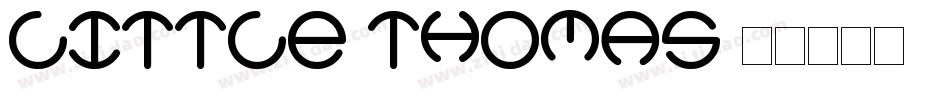 Little-Thomas字体转换
