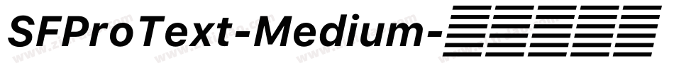 SFProText-Medium字体转换
