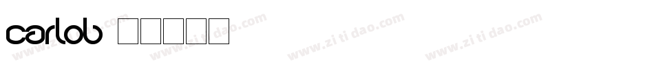 carlob字体转换