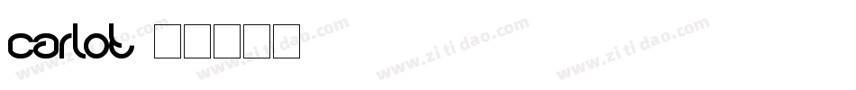 carlot字体转换