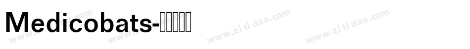 Medicobats字体转换