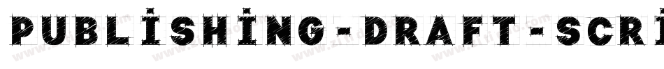 Publishing-Draft-Script字体转换