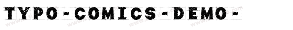 TYPO-COMICS-DEMO字体转换