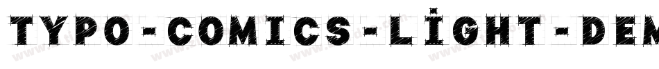 TYPO-COMICS-Light-DEMO字体转换