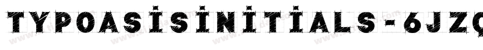 Typoasisinitials-6jzq字体转换