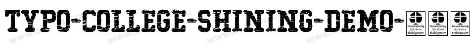 Typo-College-Shining-Demo字体转换