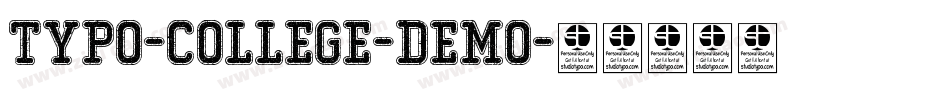 Typo-College-Demo字体转换