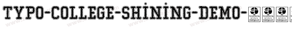 Typo-College-Shining-Demo字体转换