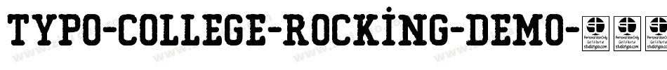 Typo-College-Rocking-Demo字体转换