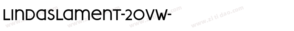 LindasLament-2Ovw字体转换