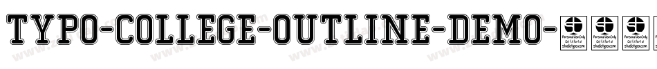 Typo-College-Outline-Demo字体转换