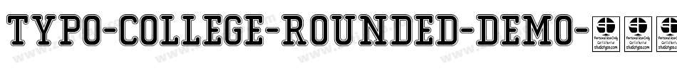 Typo-College-Rounded-Demo字体转换