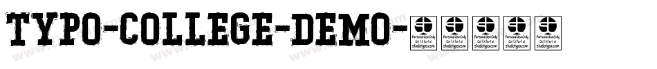 Typo-College-Demo字体转换