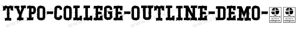 Typo-College-Outline-Demo字体转换