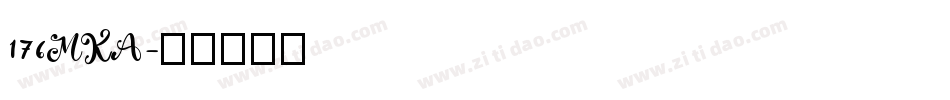 176MKA字体转换