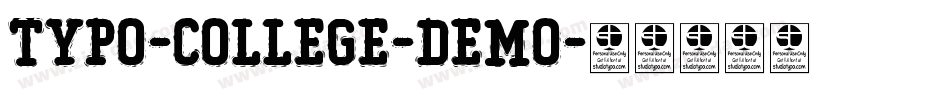 Typo-College-Demo字体转换