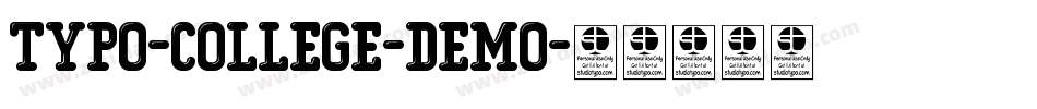 Typo-College-Demo字体转换