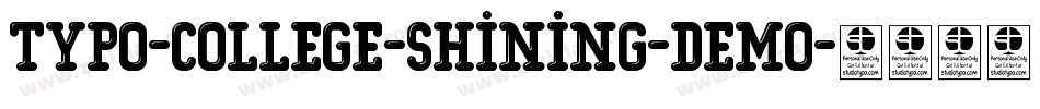 Typo-College-Shining-Demo字体转换