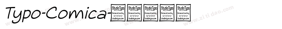 Typo-Comica字体转换