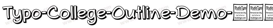 Typo-College-Outline-Demo字体转换