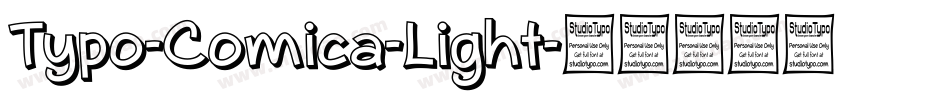 Typo-Comica-Light字体转换