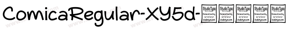 ComicaRegular-XY5d字体转换