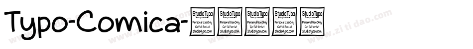 Typo-Comica字体转换