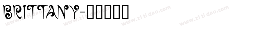 BRITTANY字体转换