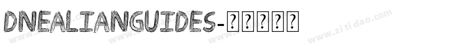 DNealianGuides字体转换