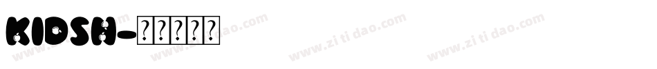 KIDSN字体转换