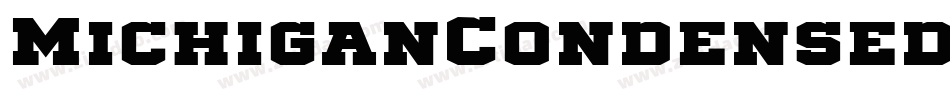 MichiganCondensed-VZd6字体转换