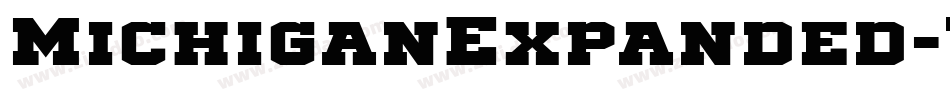 MichiganExpanded-7JXw字体转换