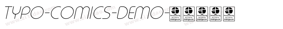TYPO-COMICS-DEMO字体转换