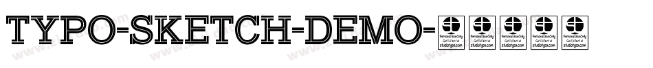 TYPO-SKETCH-DEMO字体转换