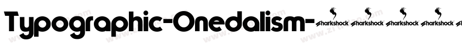 Typographic-Onedalism字体转换