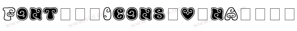 Font120Icons-v0nA字体转换