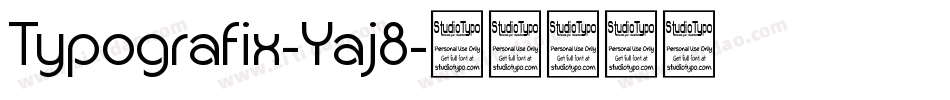 Typografix-Yaj8字体转换