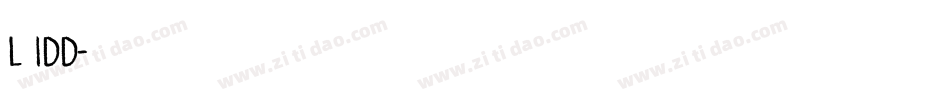 LIDD字体转换